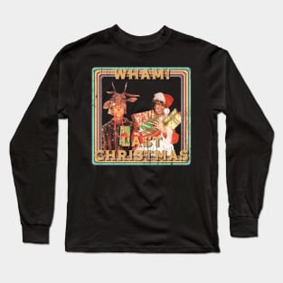 Wham Last Christmas Retro Vintage Long Sleeve T-Shirt